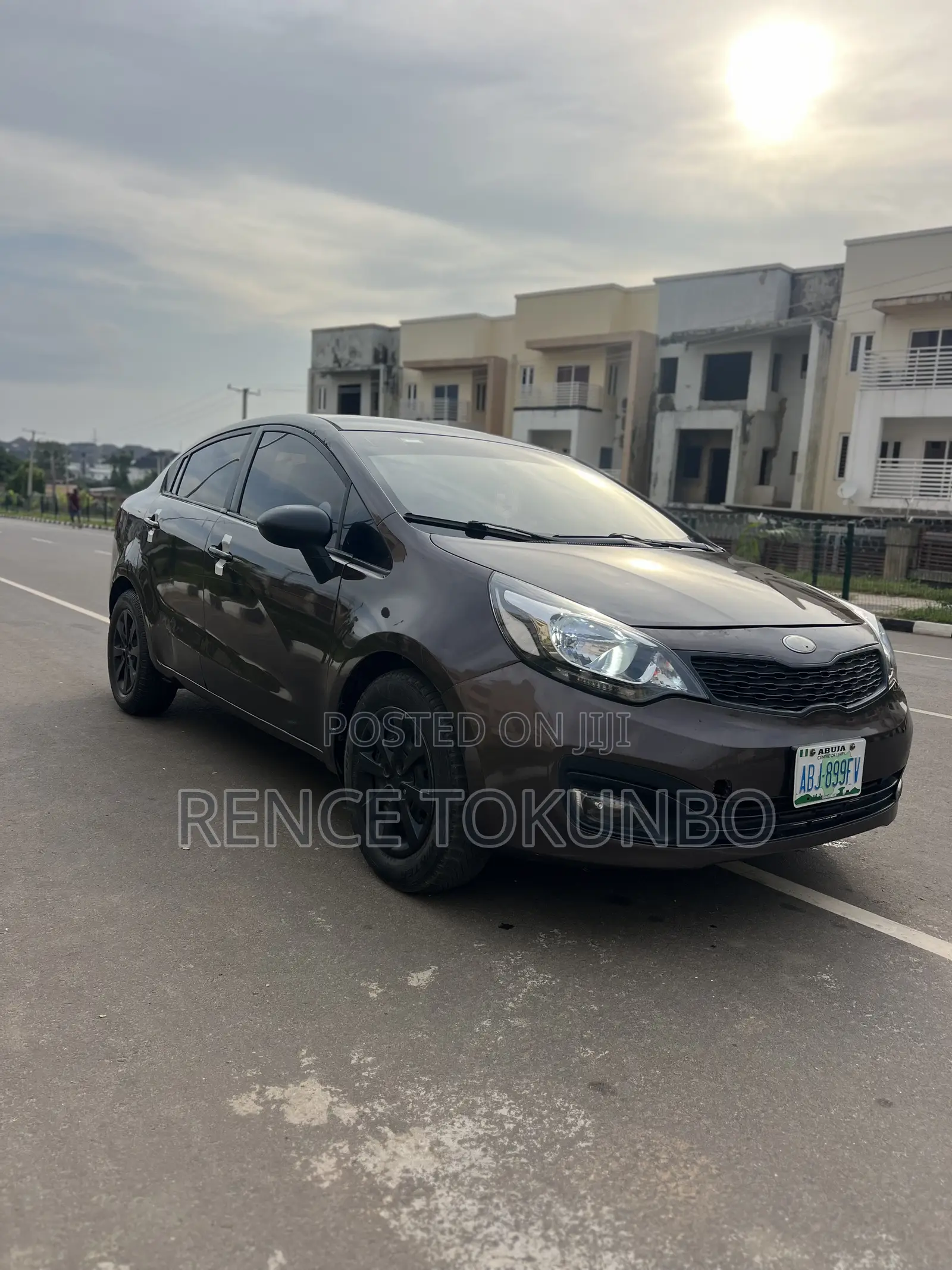 Kia Rio LX 4dr Sedan (1.6L 4cyl 6M) 2013 Brown