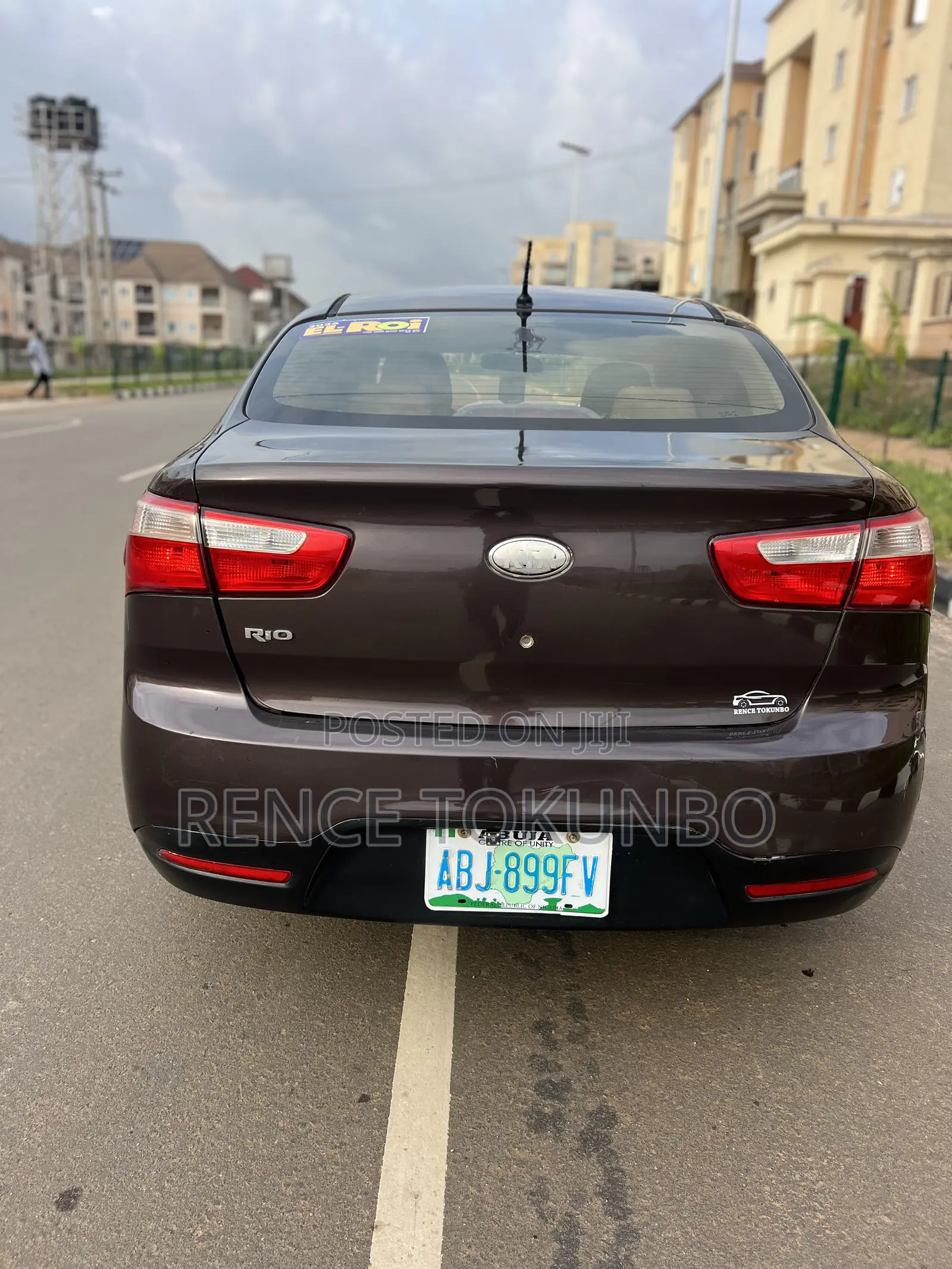 Kia Rio LX 4dr Sedan (1.6L 4cyl 6M) 2013 Brown