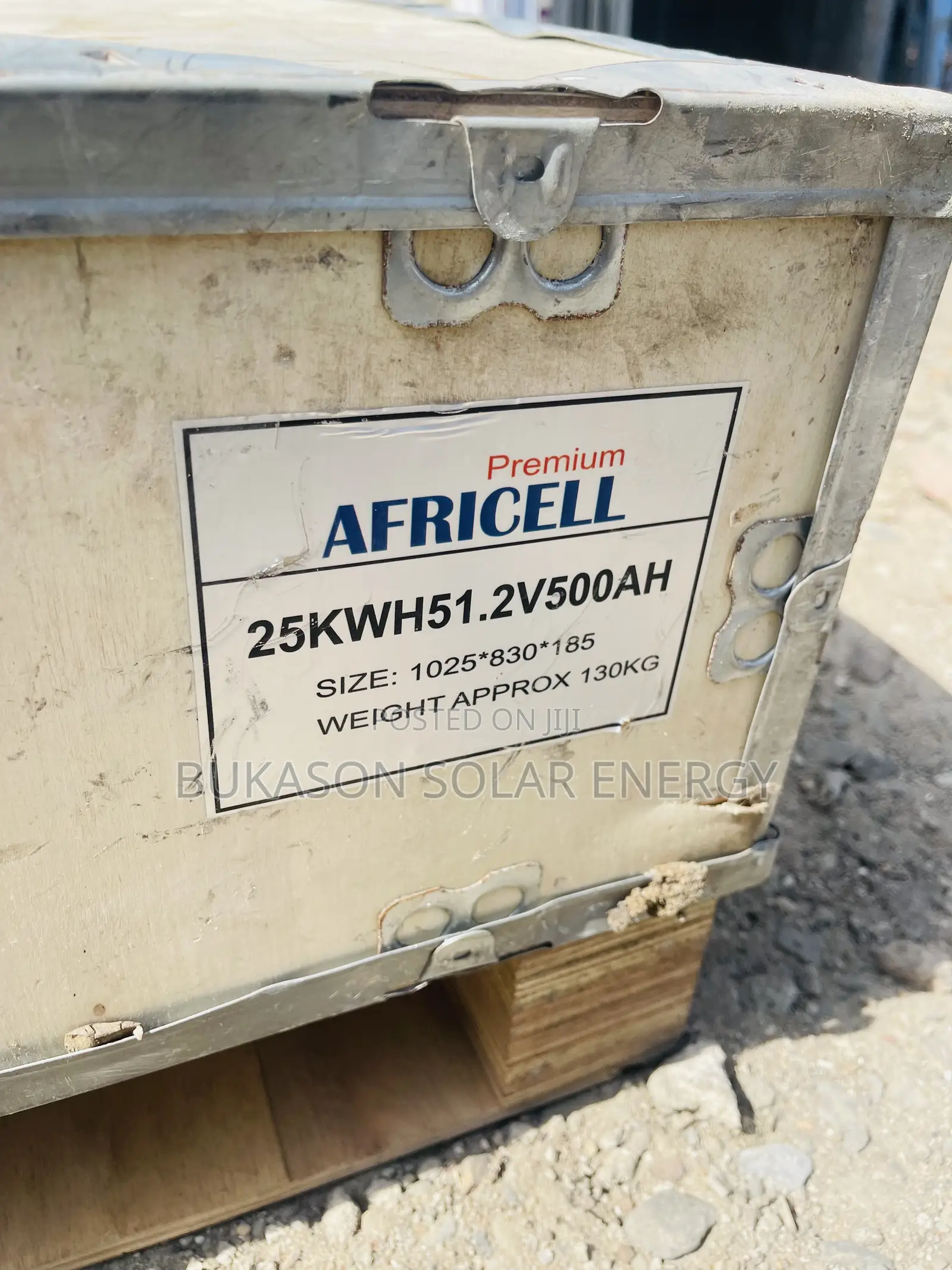 25kwh 51.2v Africell Lithium Battery
