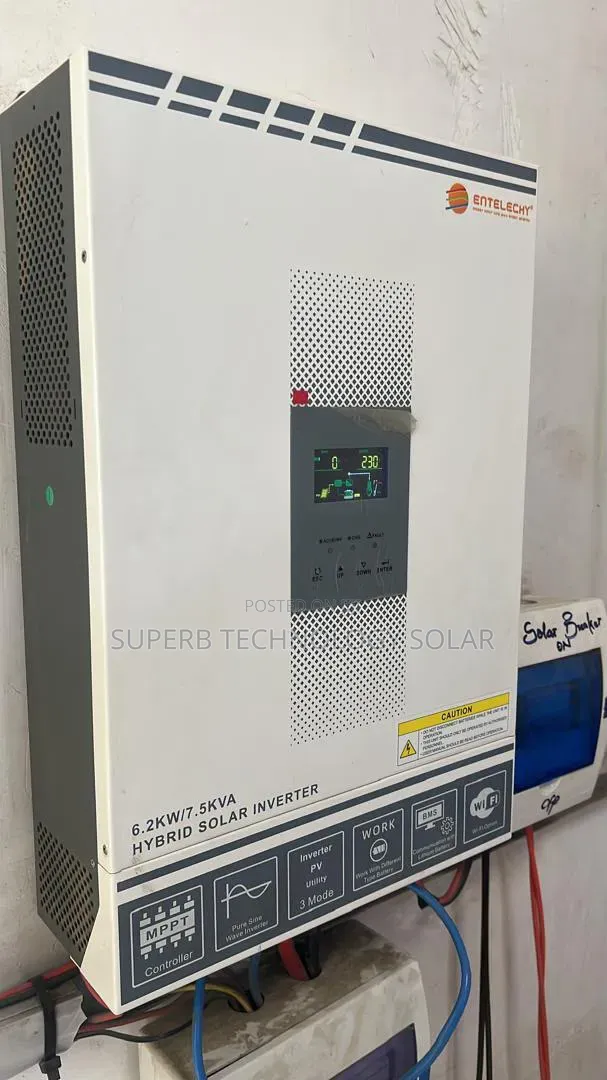 7.5kva 6.2kw ENTELENCHY Hybrid Inverter Available in Stock