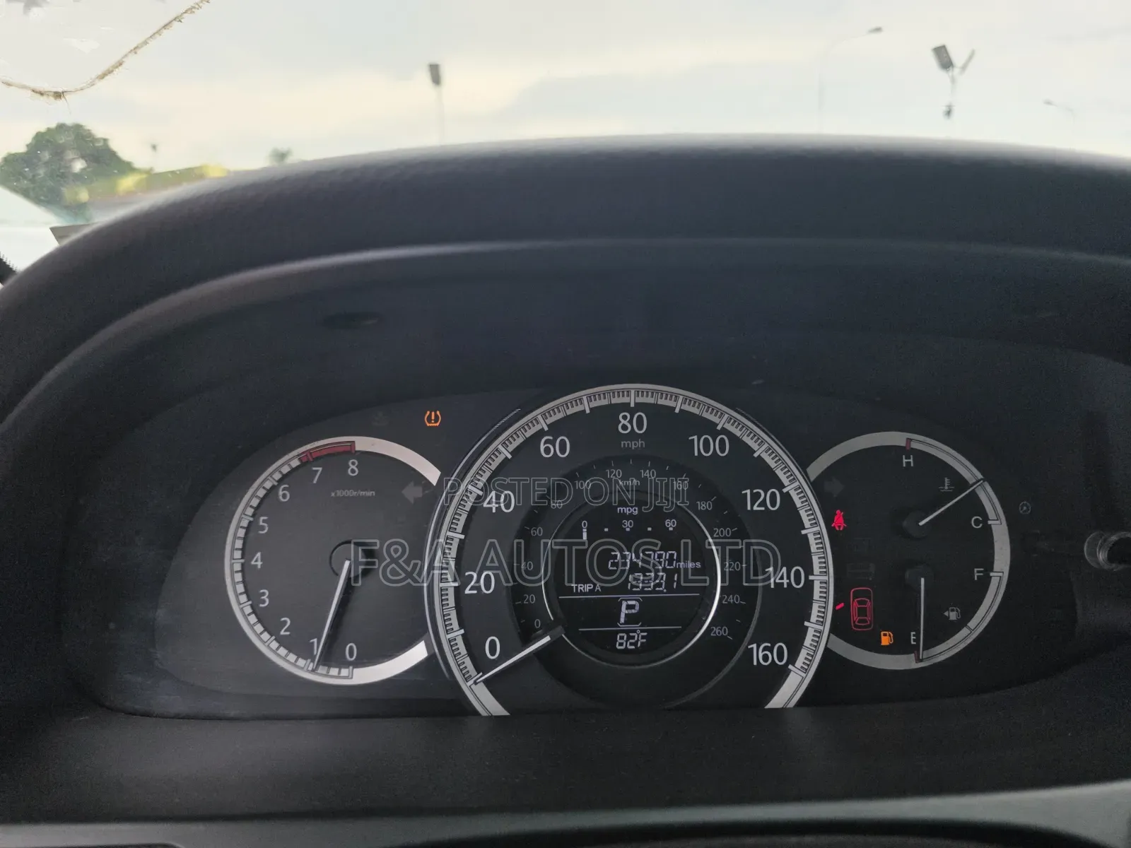 Honda Accord EX-L 4dr Sedan (2.4L 4cyl CVT) 2015 White