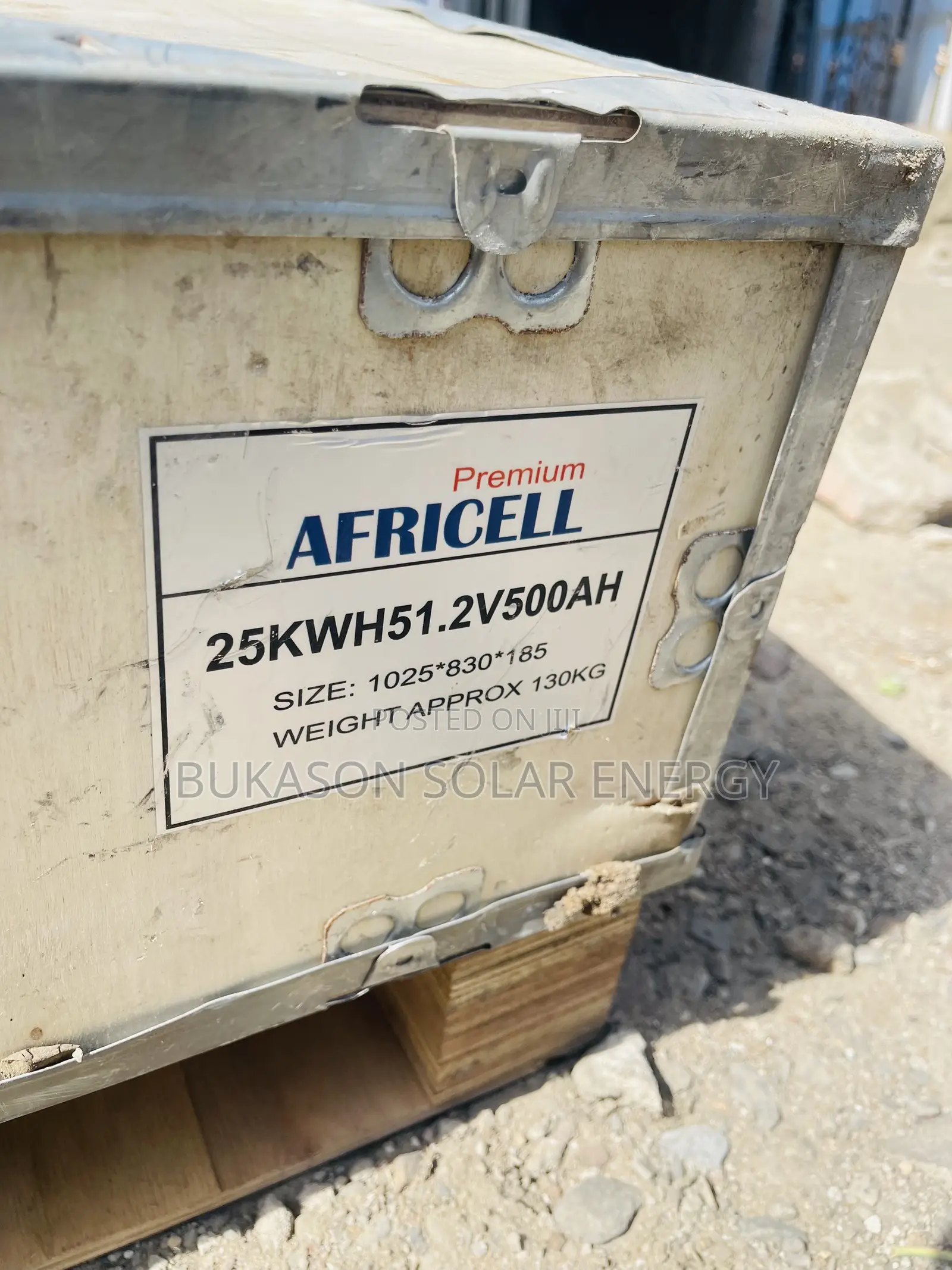 25kwh 51.2v Africell Lithium Battery