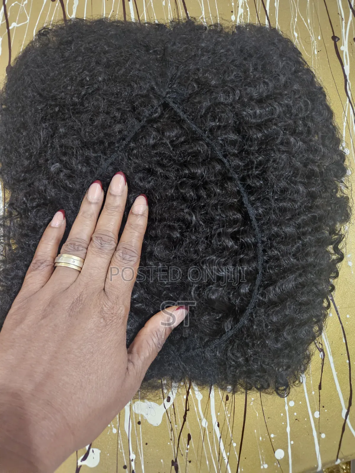 Human Hair Afro Kinky-100% Unprocessed 50g.