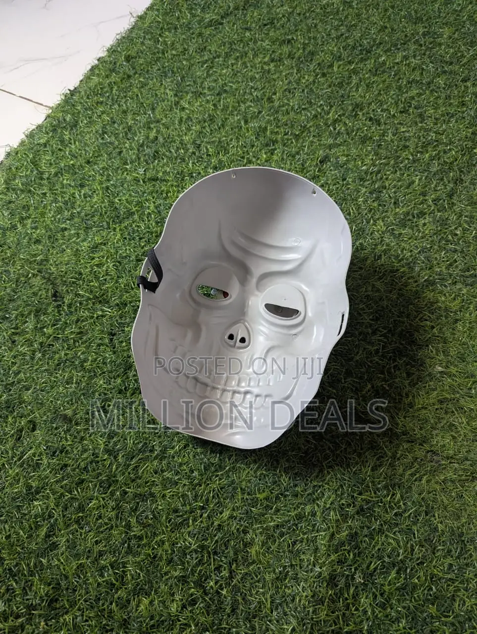 Crazy Googly-Eye Skeleton Horror Party Face Mask