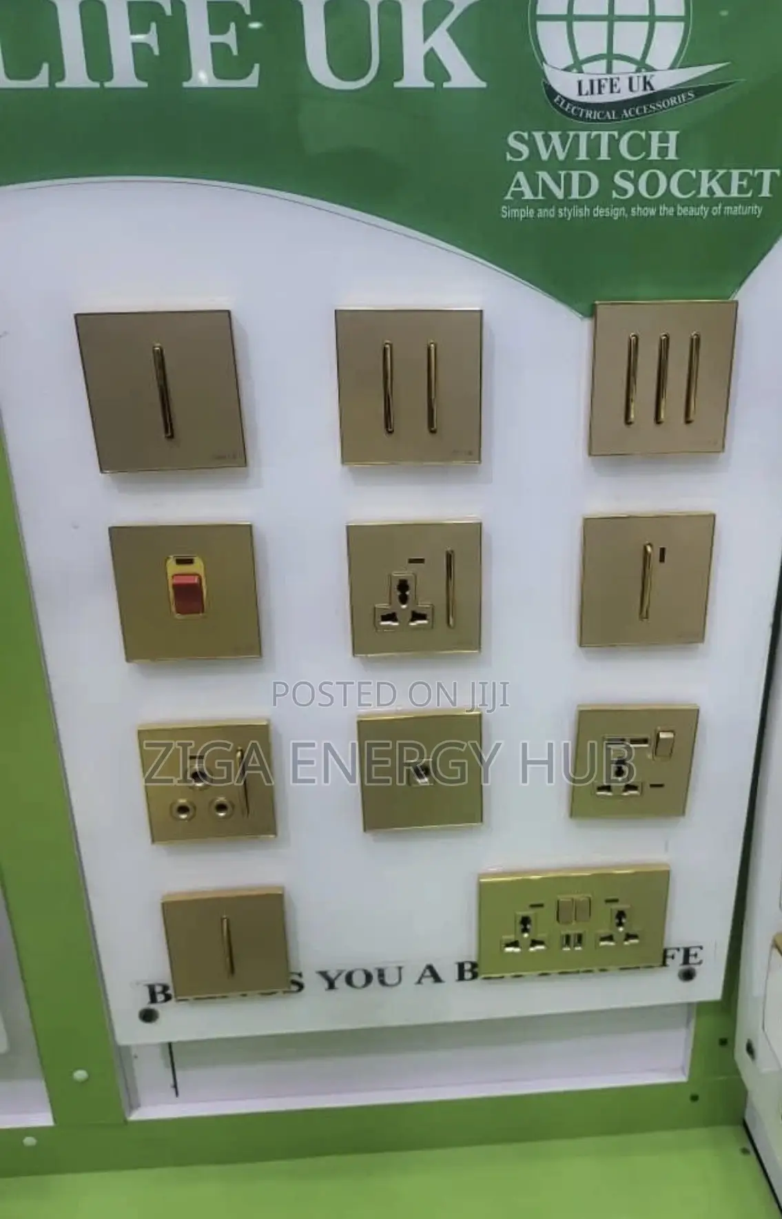 Gold Color Switches