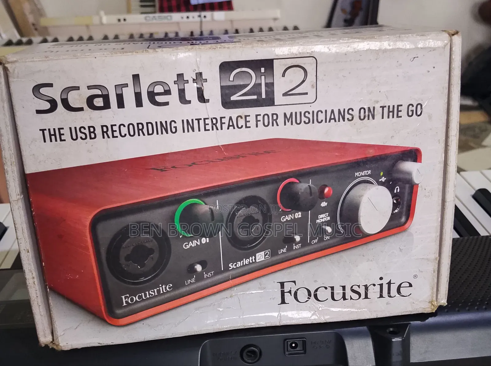 Original Scarlet 2i2 Sound Card (First Generation)