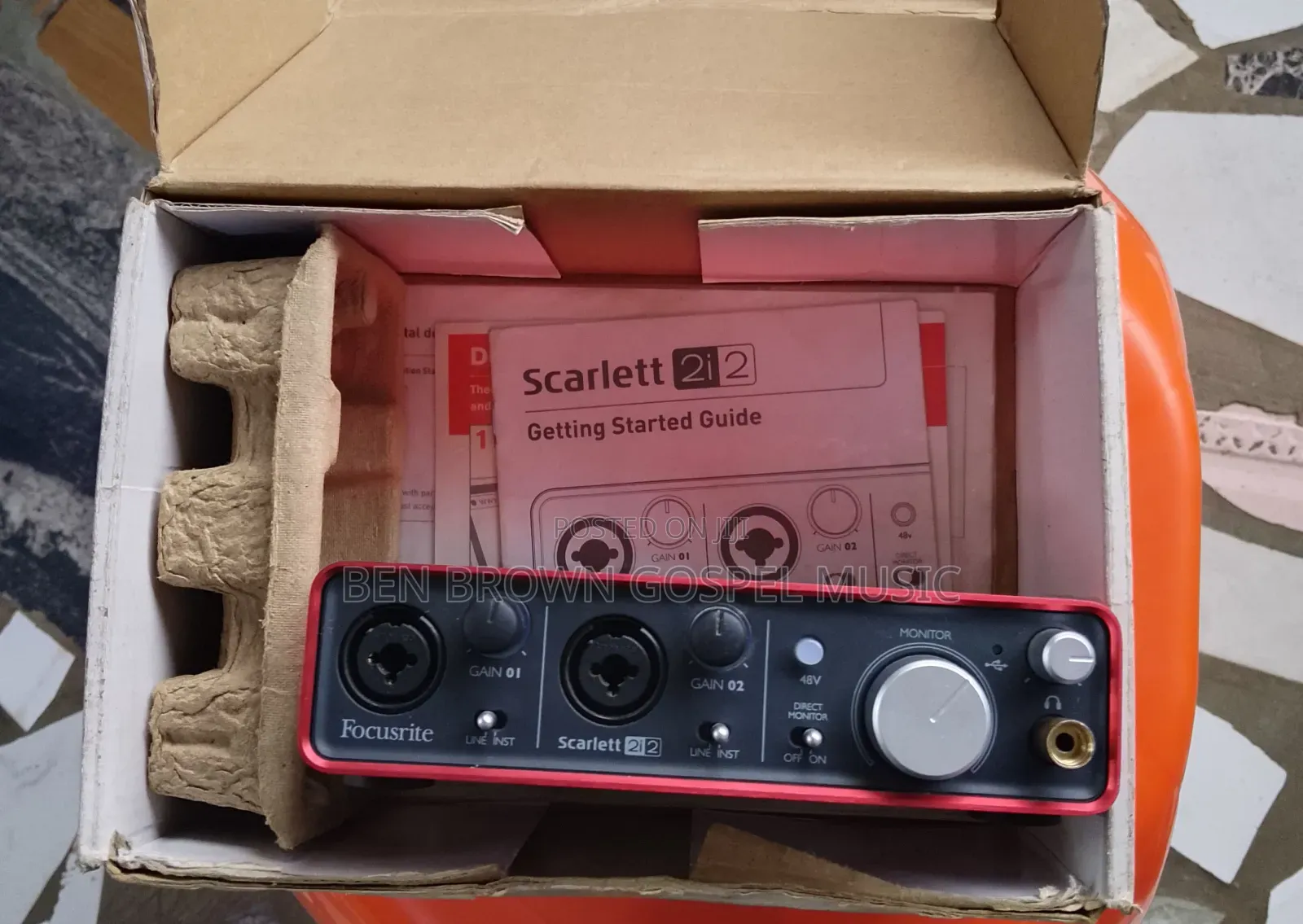 Original Scarlet 2i2 Sound Card (First Generation)