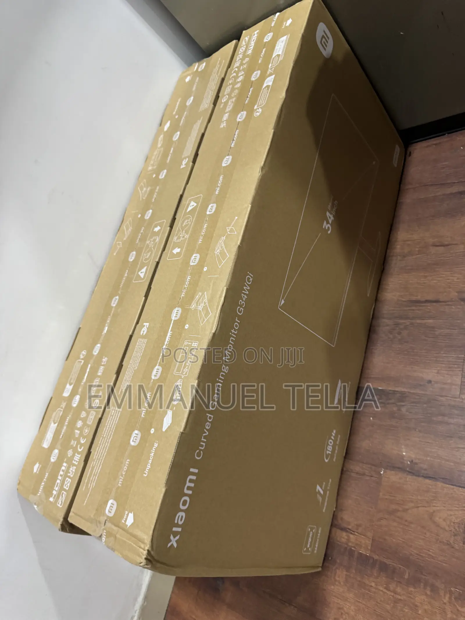 XIAOMI Redmi 34 Inch G34WQ IPS 180Hz Curved Gaming Monitor