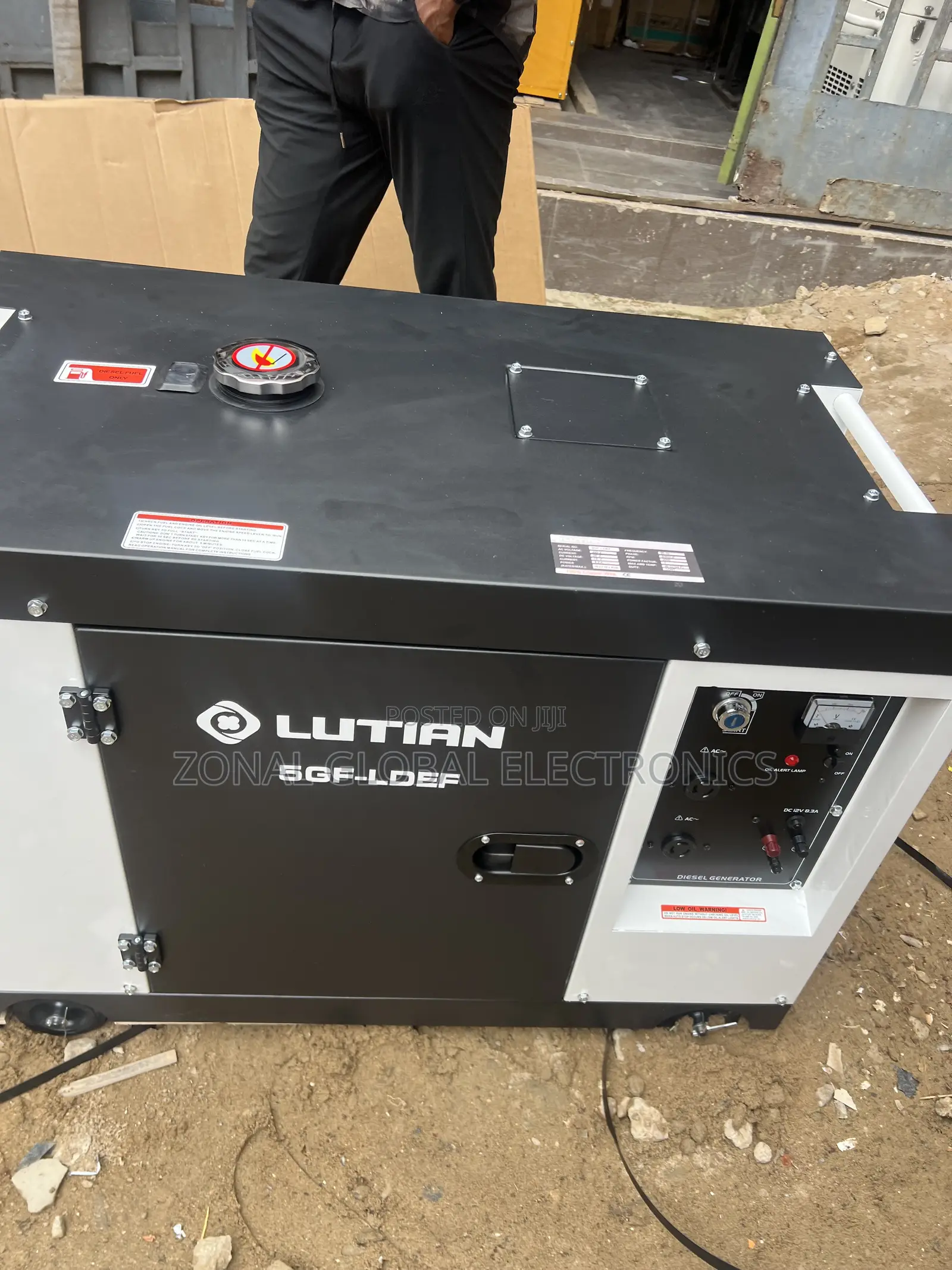 LUTIAN Soundproof Generator 10kva 100% Copper Coil