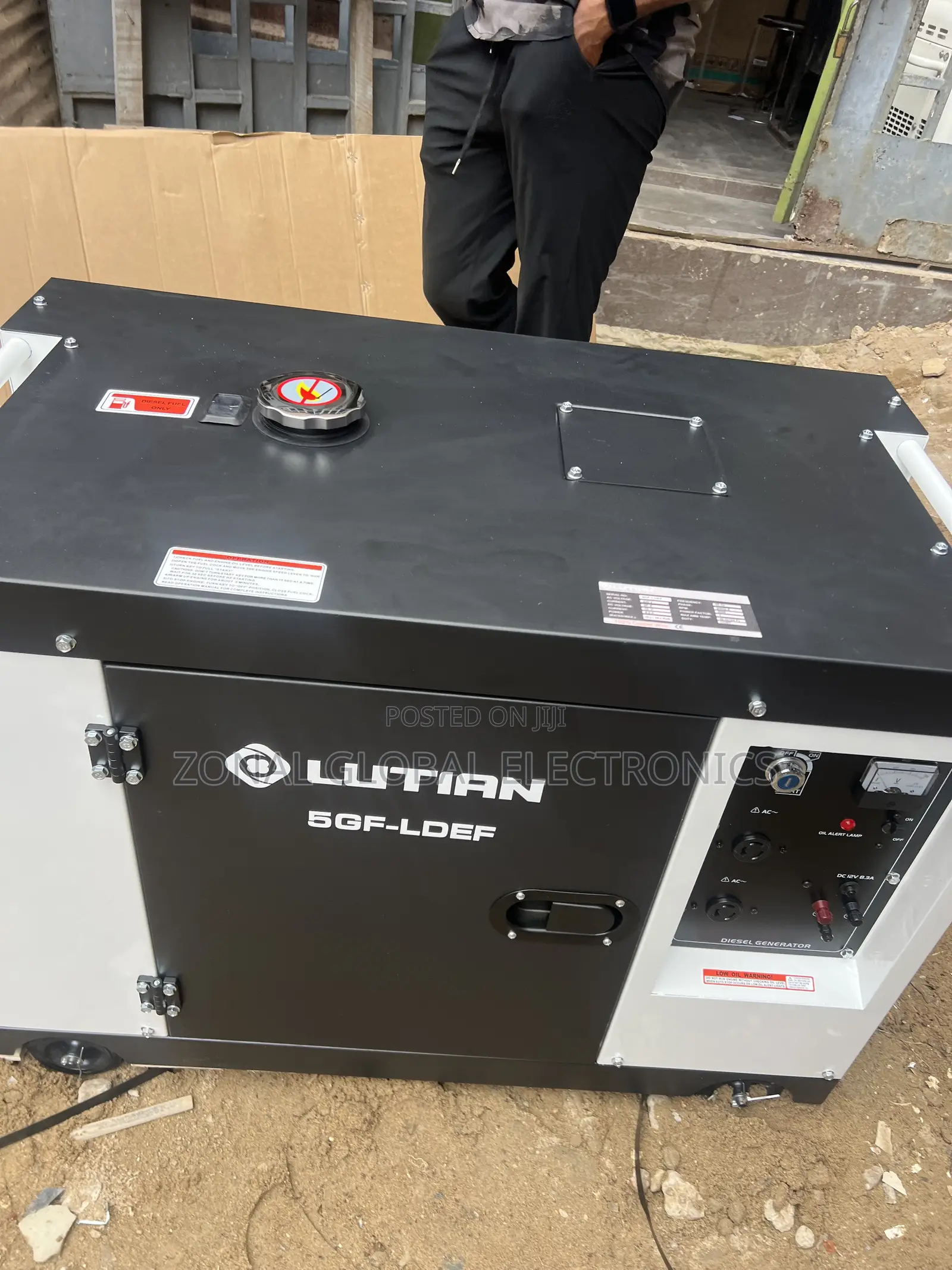 LUTIAN Soundproof Generator 10kva 100% Copper Coil
