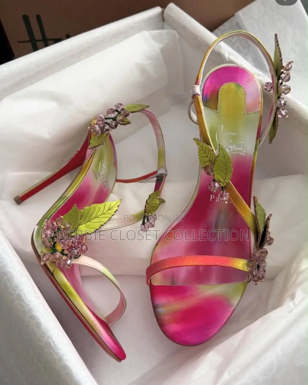 A Fashionable Shoe Rosa Fruit Heels