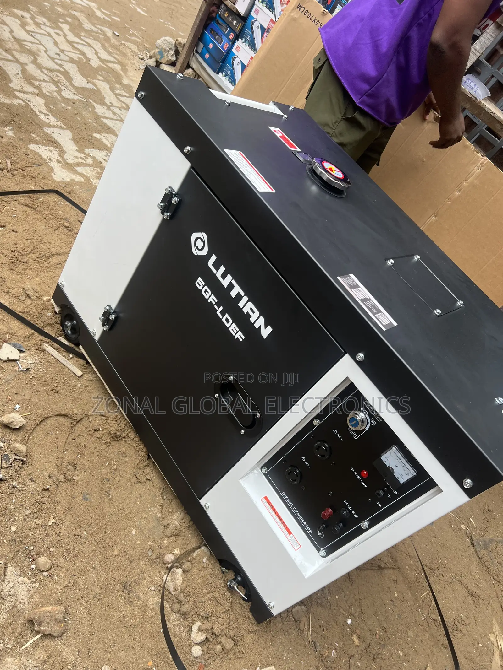 10KVA LUTIAN Soundproof Diesel Generator