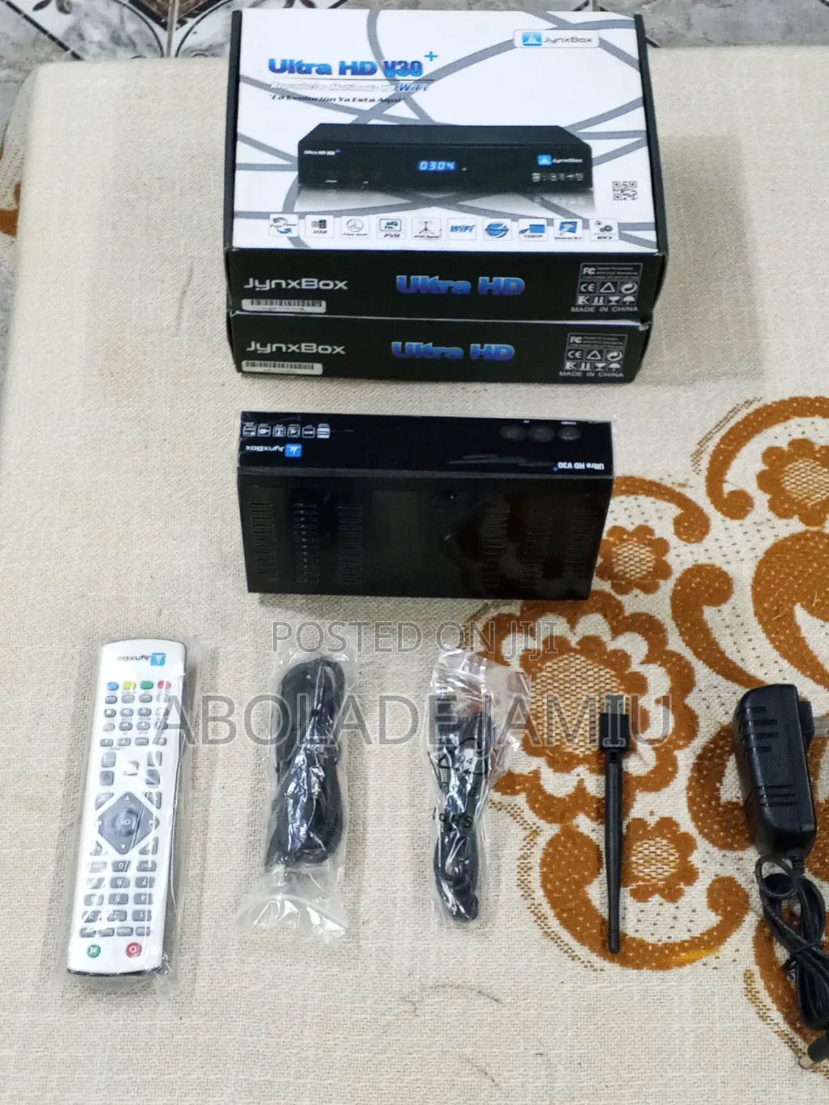 JynxBox Ultra HD V30+ Multimedia WiFi Player