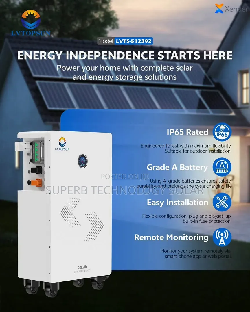 20kwh 48v LVTOPSON Lithium Battery Available With 5yrs Warranty