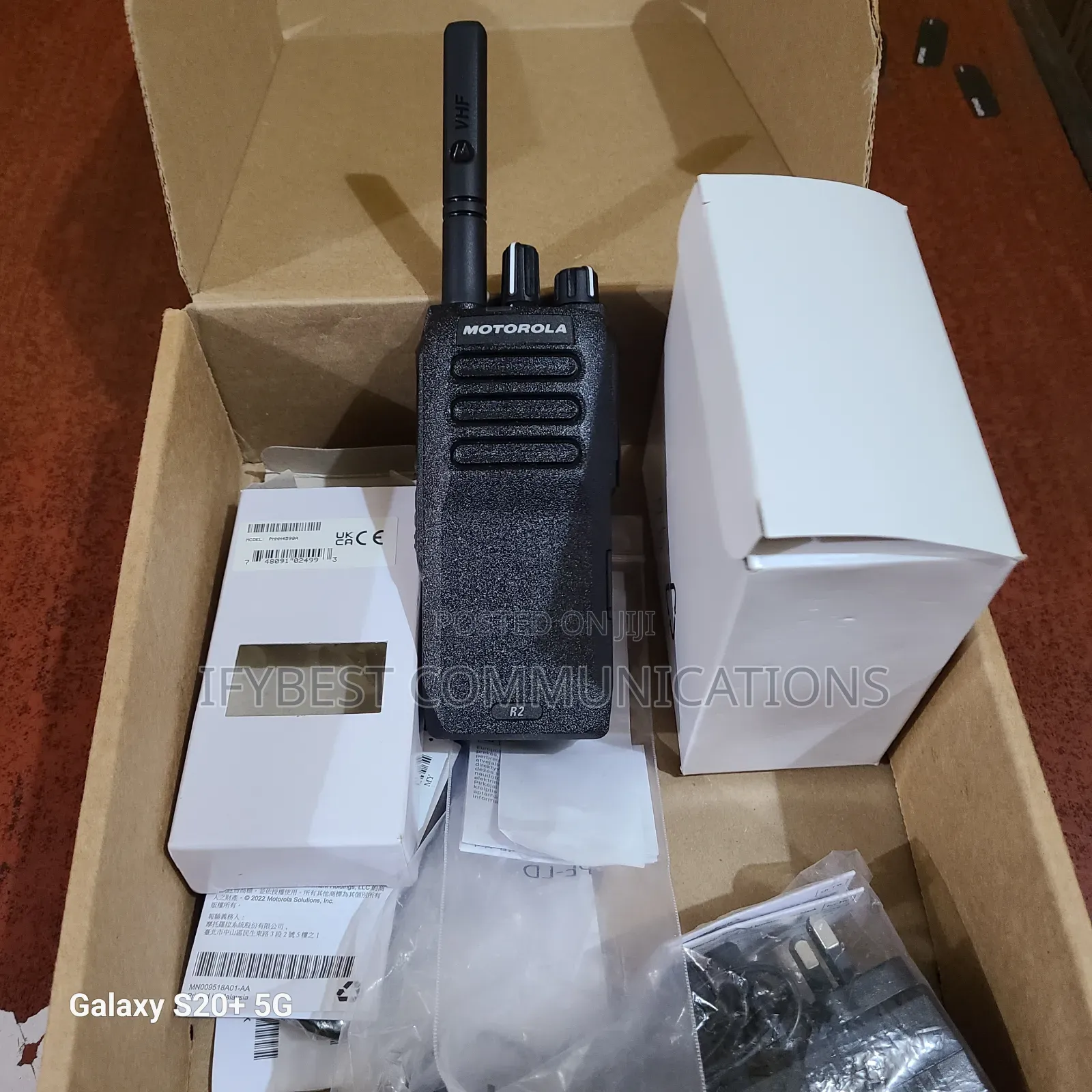 Motorola R2 VHF Digital Walkie-Talkie Radio