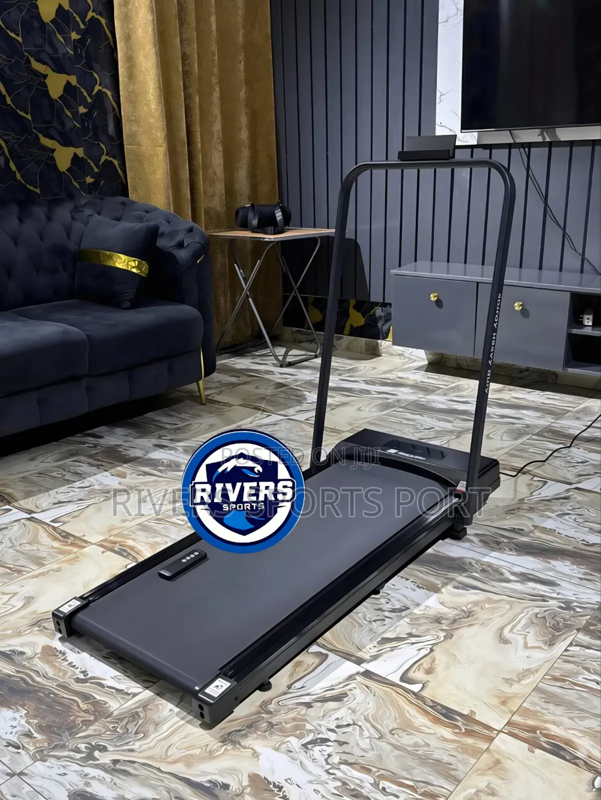 1.5hp Treadmill Walking Pad With Remote Control Free Jump Rope & Towel