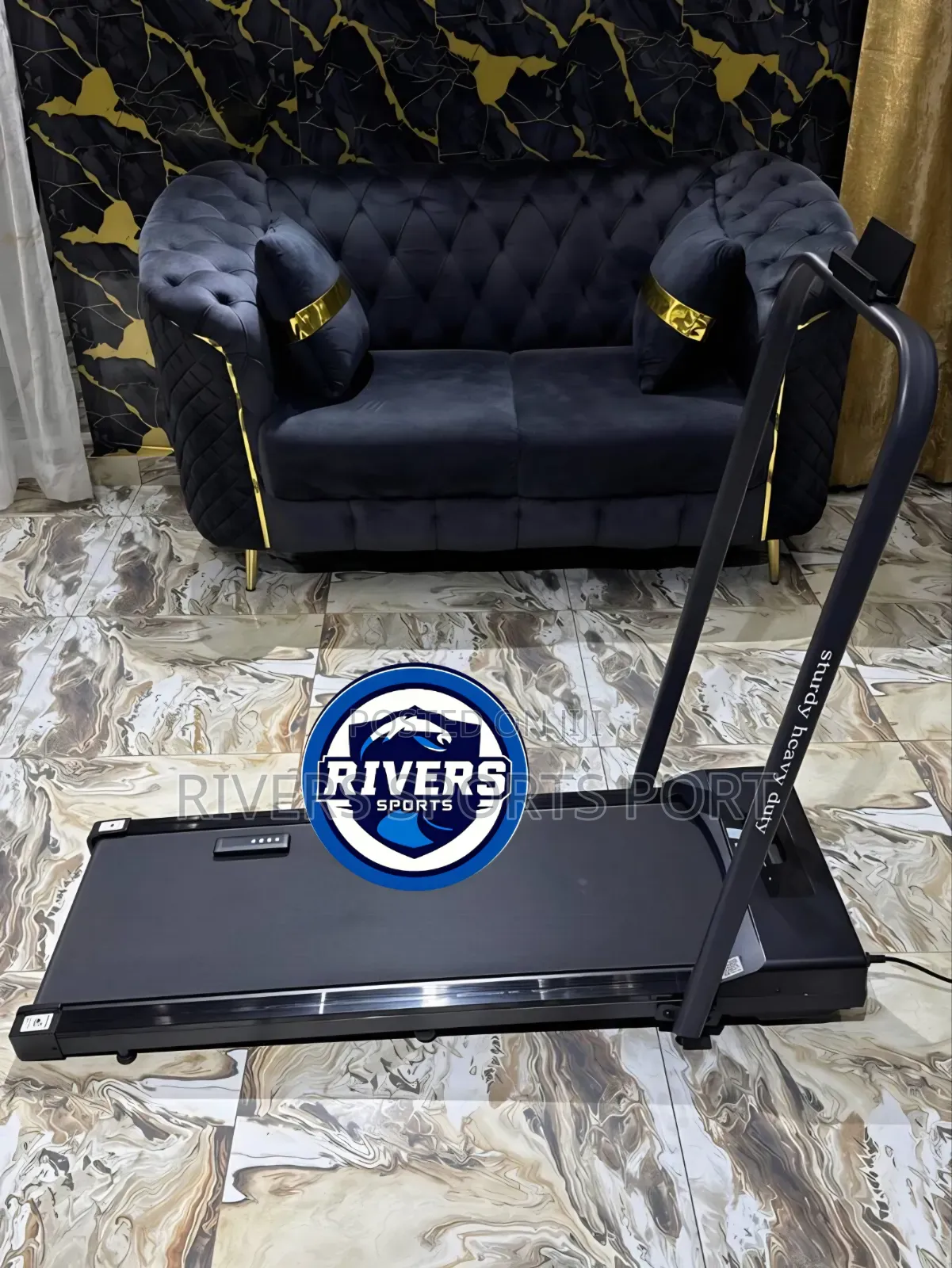 1.5hp Treadmill Walking Pad With Remote Control Free Jump Rope & Towel