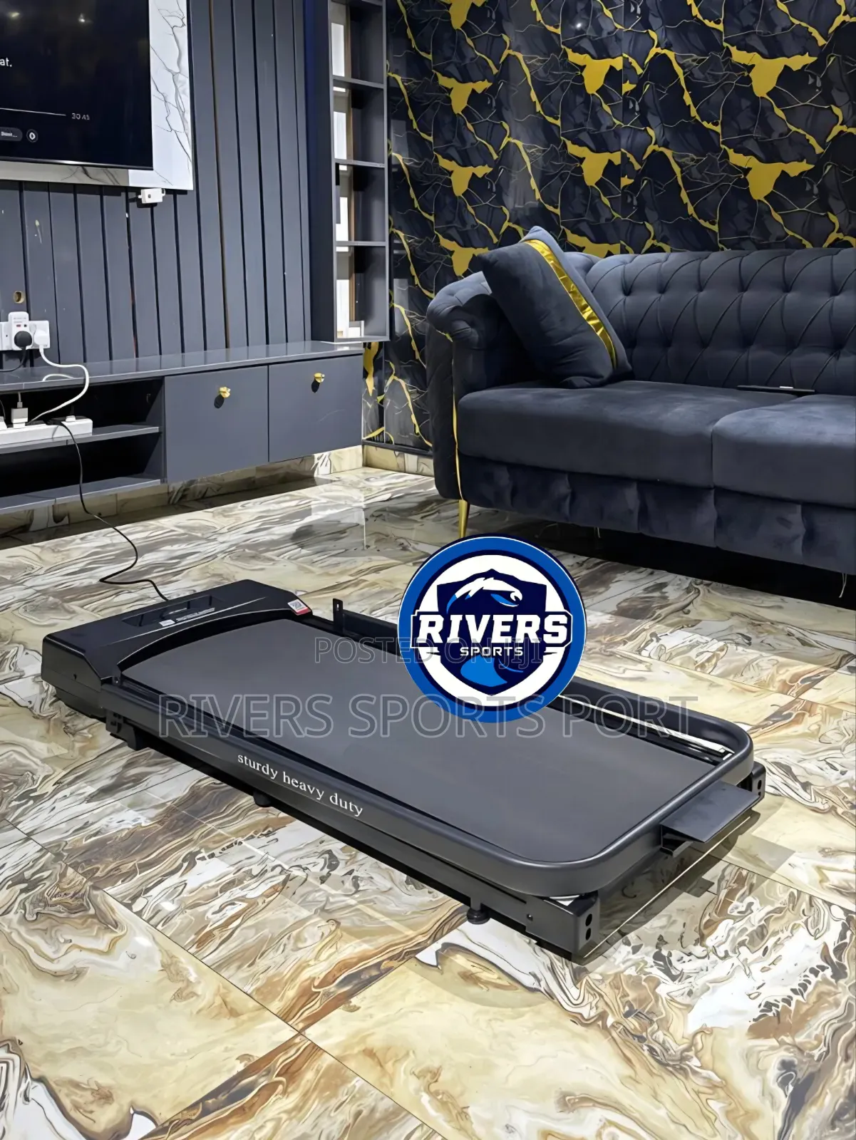 1.5hp Treadmill Walking Pad With Remote Control Free Jump Rope & Towel