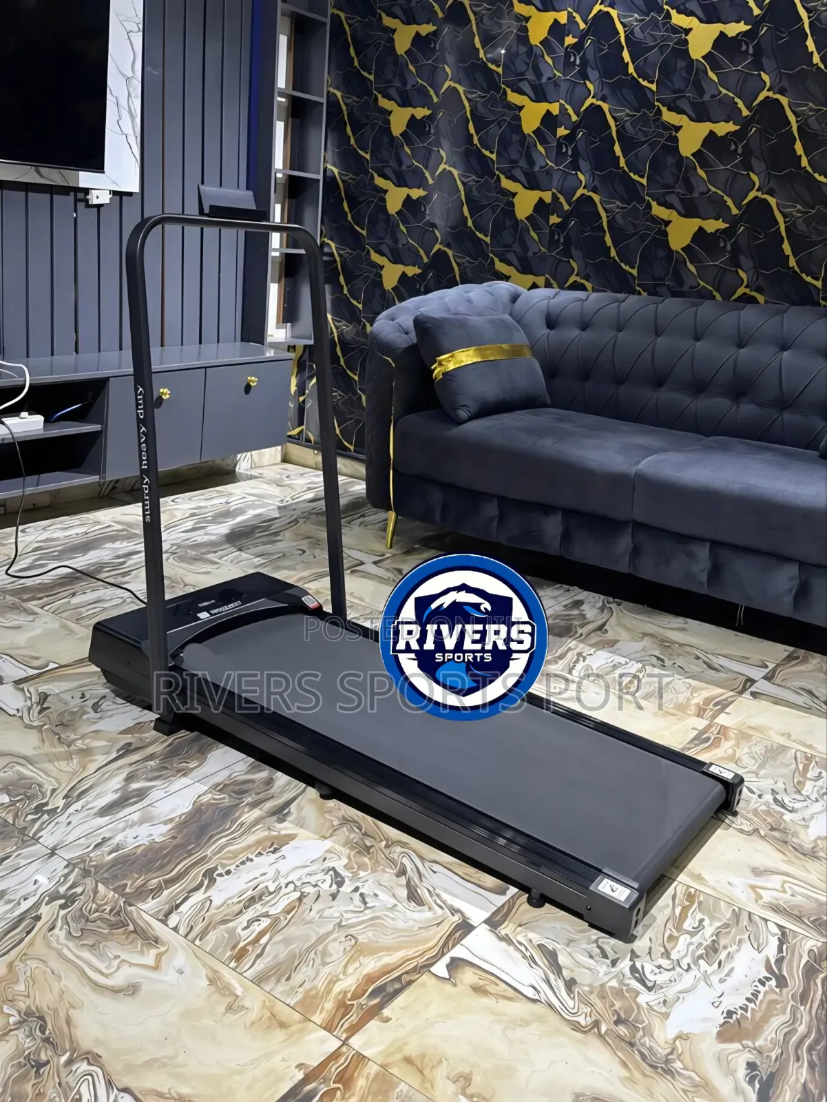 1.5hp Treadmill Walking Pad With Remote Control Free Jump Rope & Towel