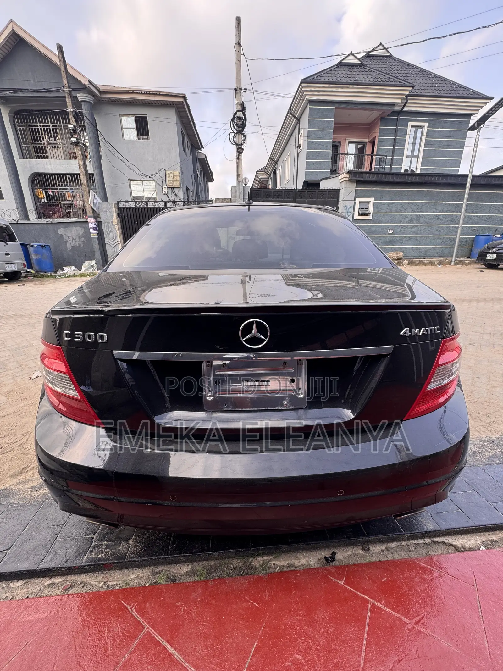 Mercedes-Benz C300 Luxury 4Matic Sedan AWD (3.0L 6cyl 7A) 2011 Black