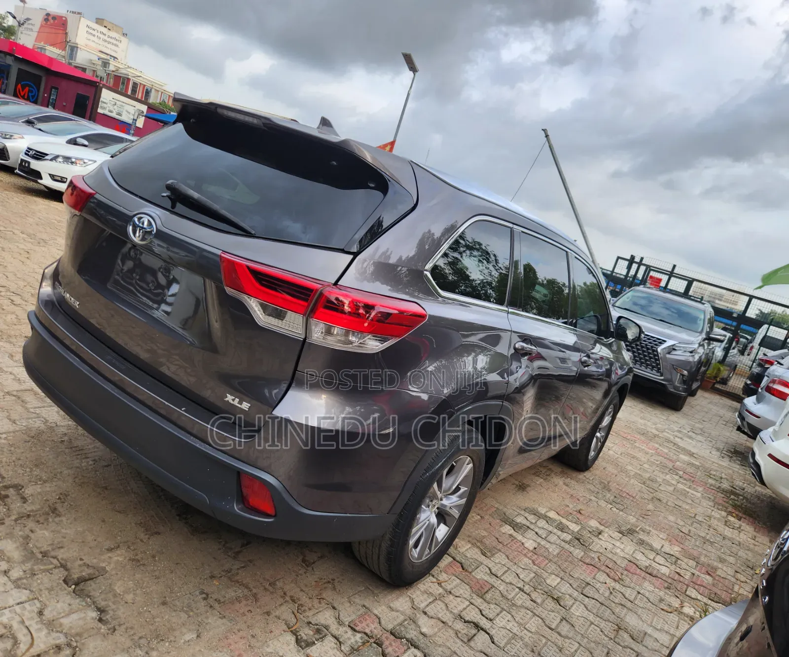 Toyota Highlander 2017 Gray
