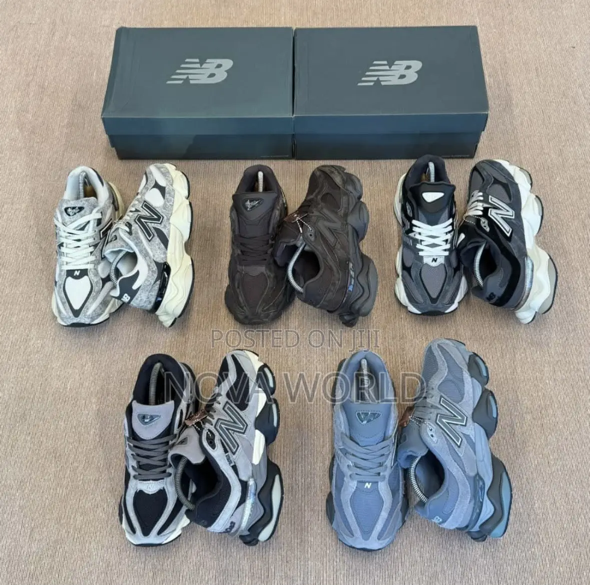 Men’s Chunky Sneakers – Trendy New Balance Style Trainers