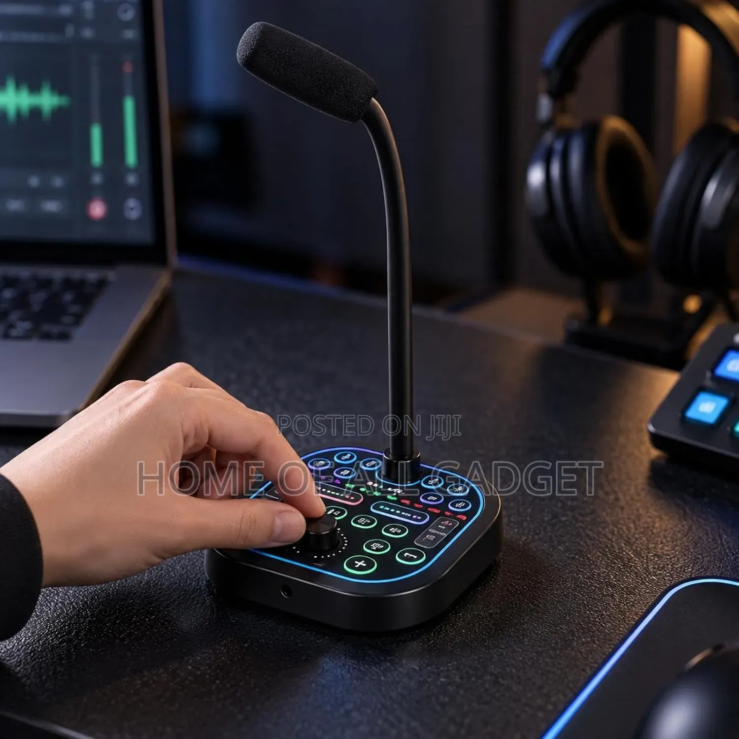 Voice Changing Desktop Audio Pick-Up Mk100 With Noise Reductio