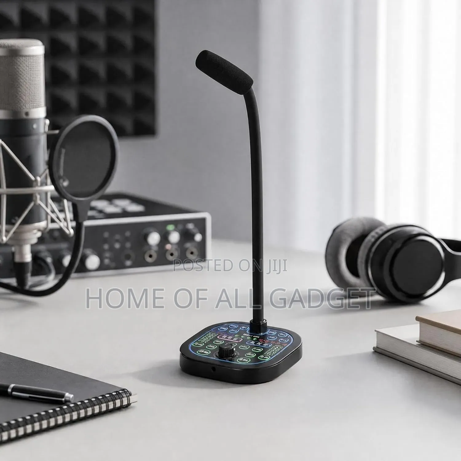 Voice Changing Desktop Audio Pick-Up Mk100 With Noise Reductio