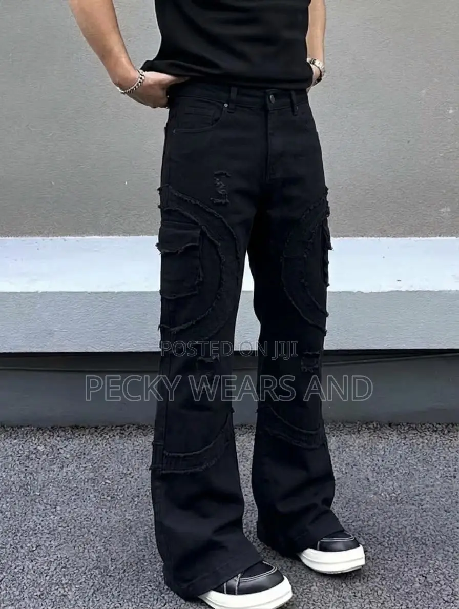 Men Trendy Denim Trouser