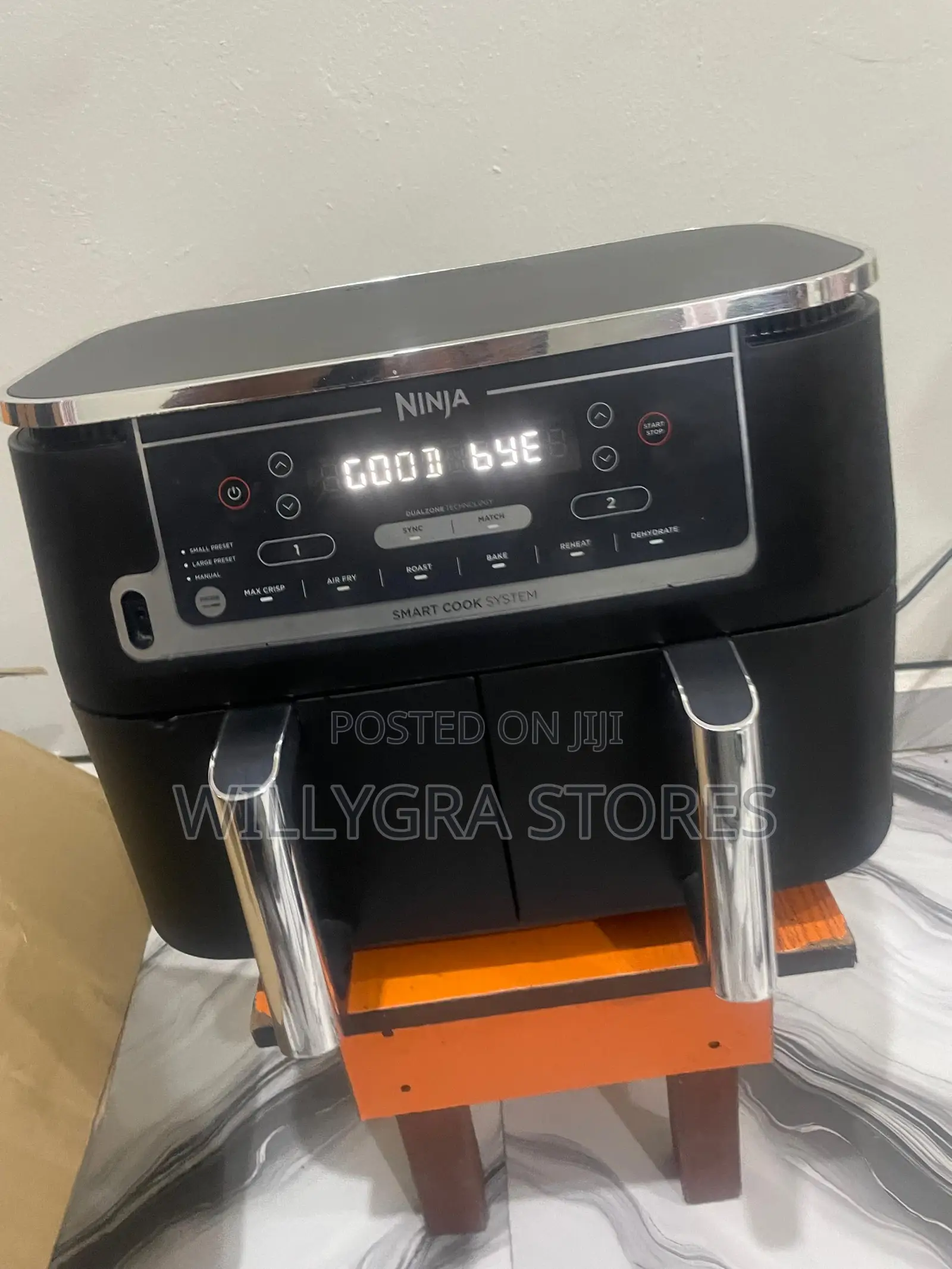 Ninja Foodi MAX Dual Zone 9.5L Air Fryer With Smart Cook