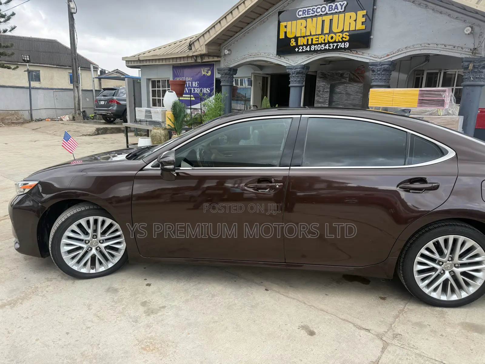 Lexus ES 350 FWD 2016 Burgundy