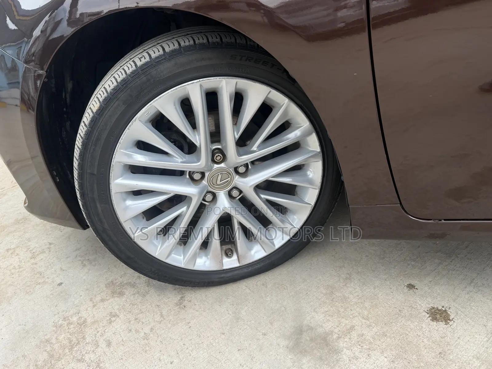 Lexus ES 350 FWD 2016 Burgundy