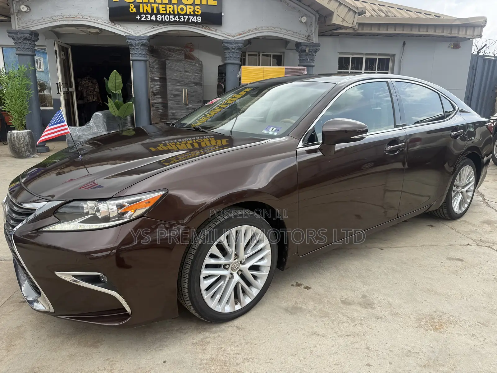 Lexus ES 350 FWD 2016 Burgundy
