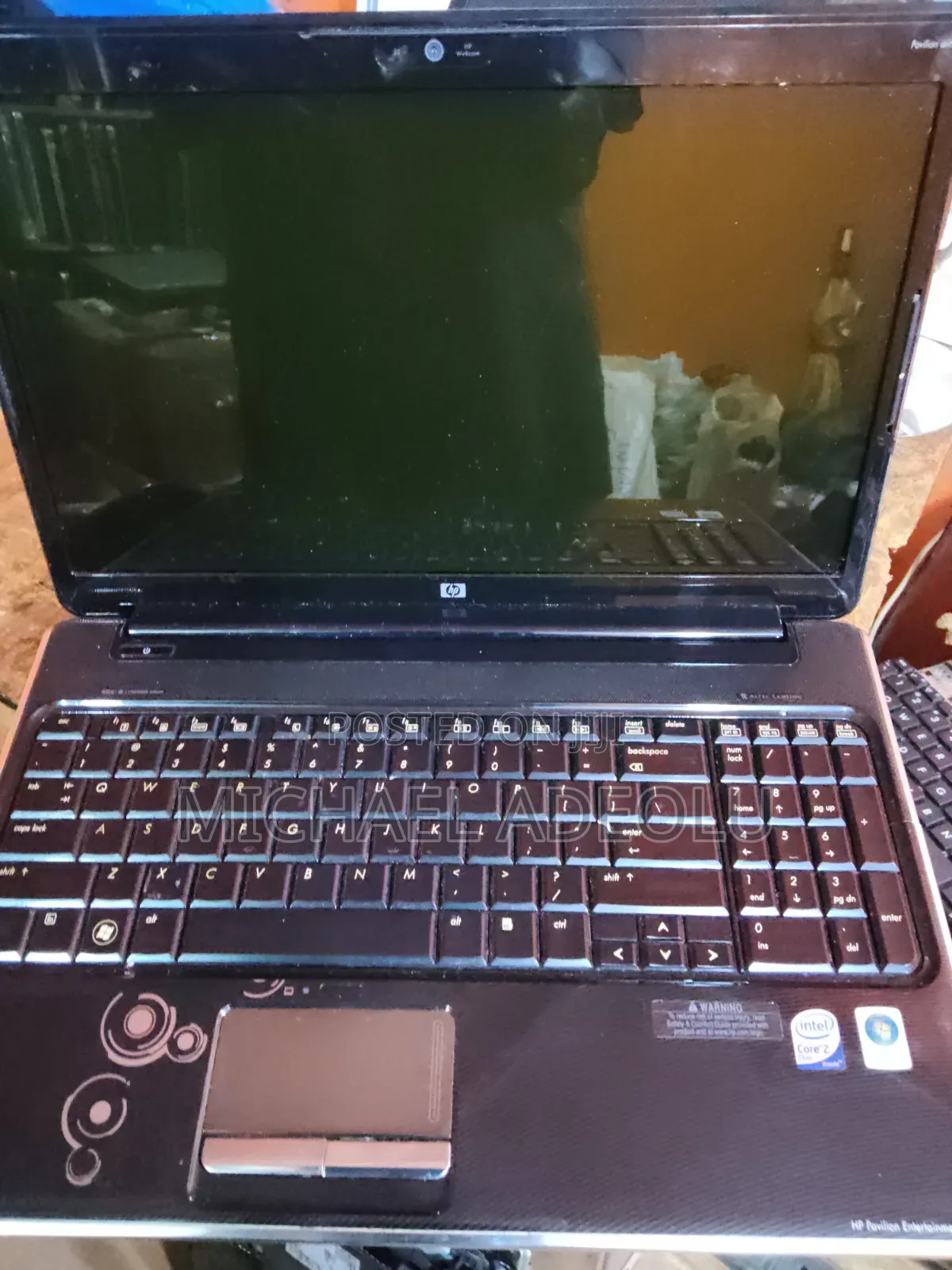 Laptop HP Pavilion Dv6 4GB Intel Core 2 Duo HDD 250GB