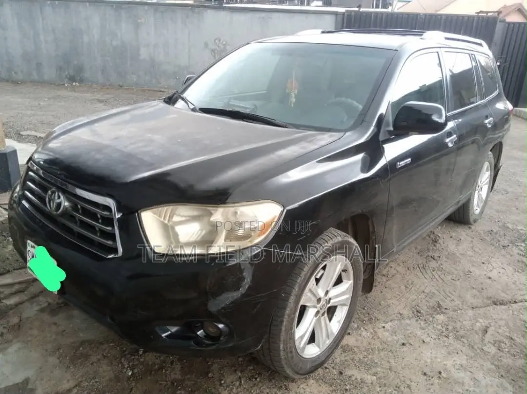 Toyota Highlander Limited 2008 Black