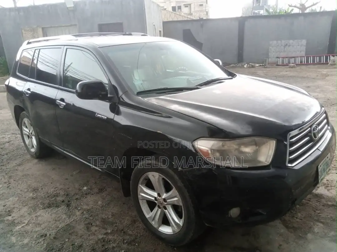 Toyota Highlander Limited 2008 Black