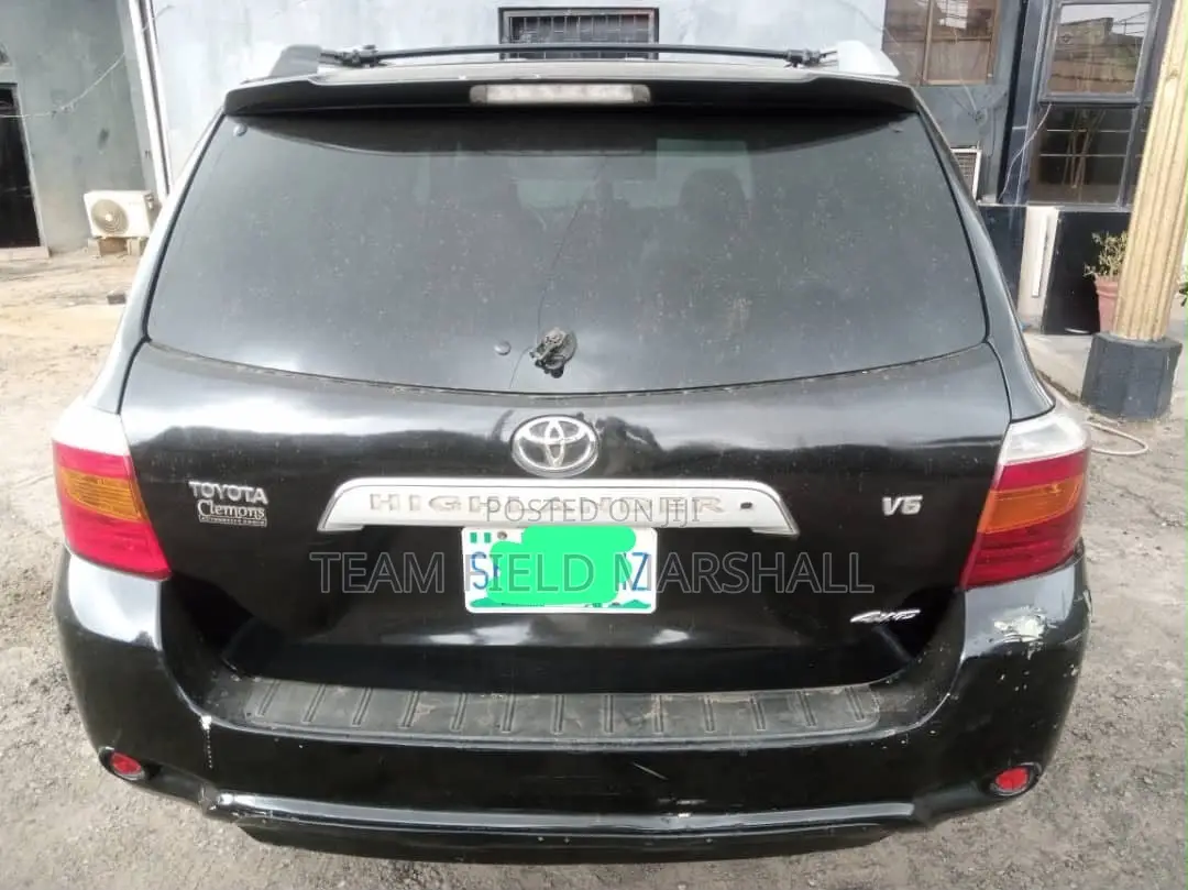 Toyota Highlander Limited 2008 Black