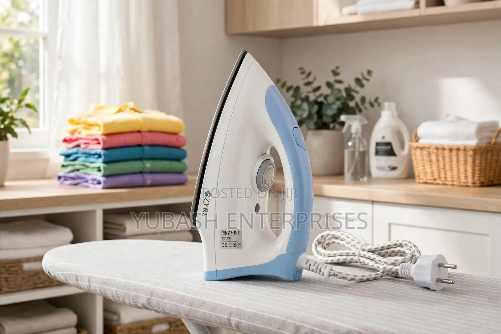 ZYRE Dry Iron With Teflon Soleplate - 1200W