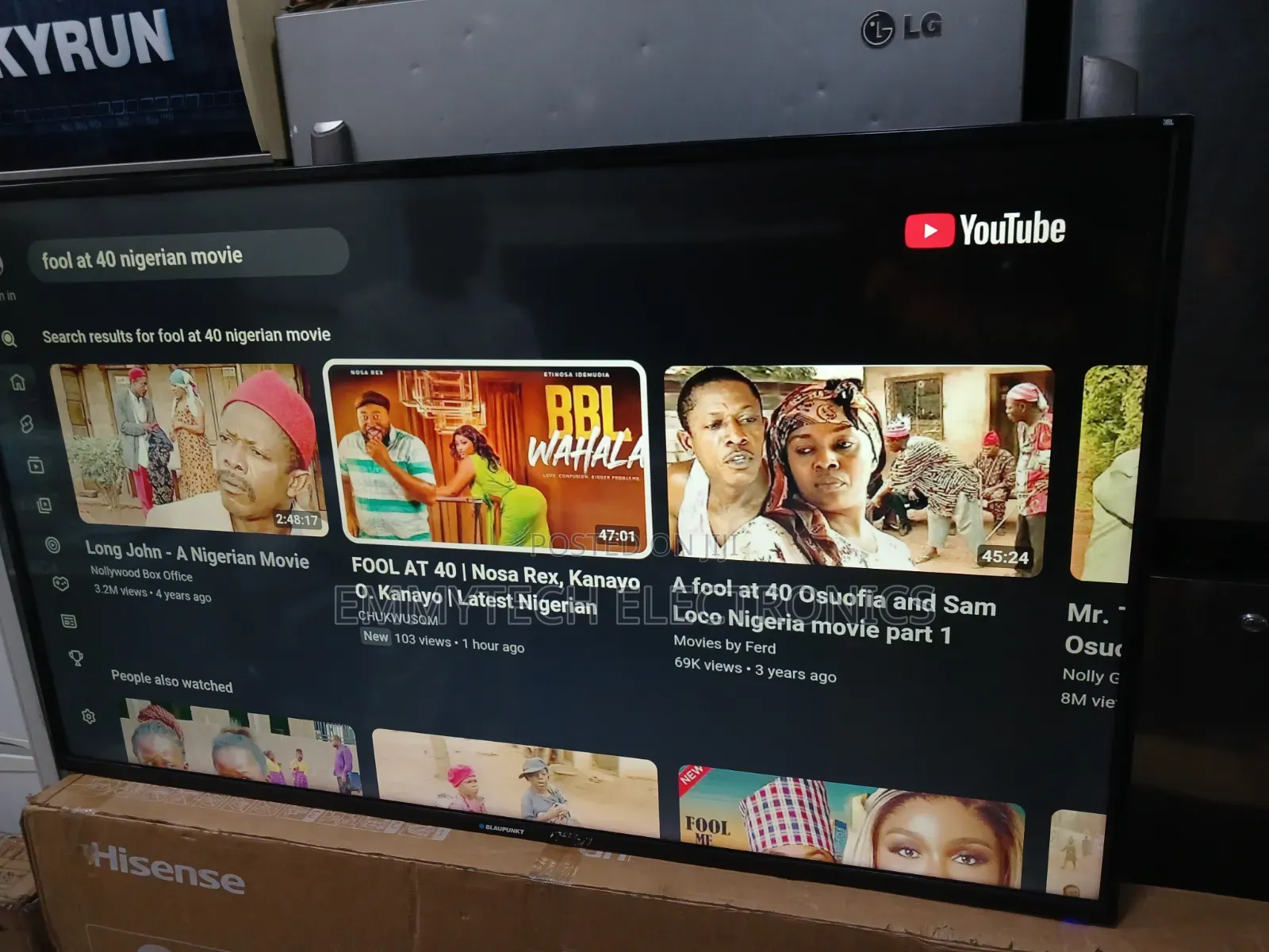 Blaupunkt 55inches 4k Smart TV