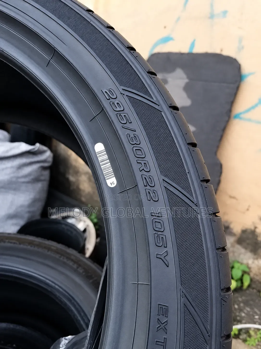 295/30 R22 Dunlop Tyre Made in Japan