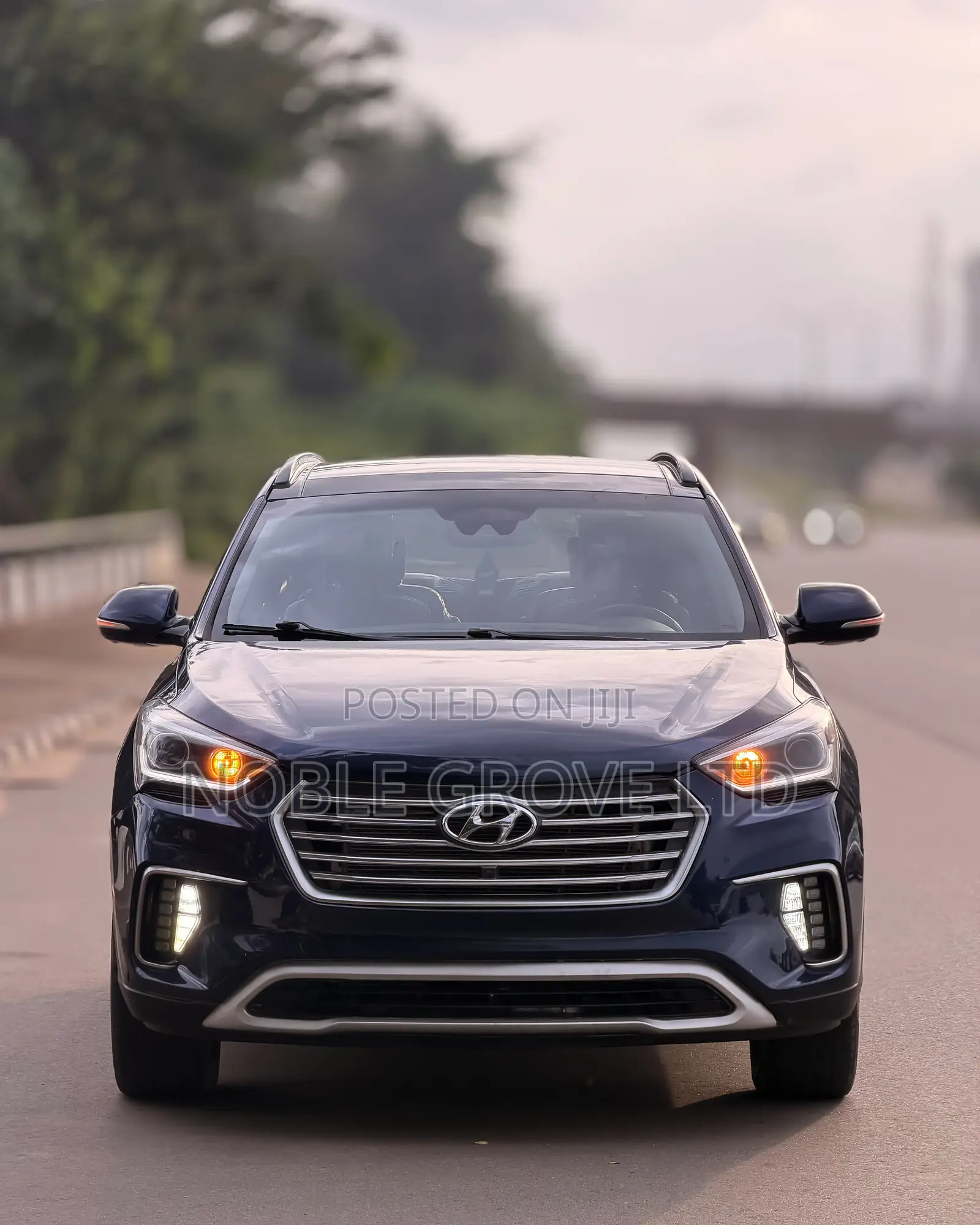 Hyundai Santa Fe Limited Ultimate AWD 2017 Blue