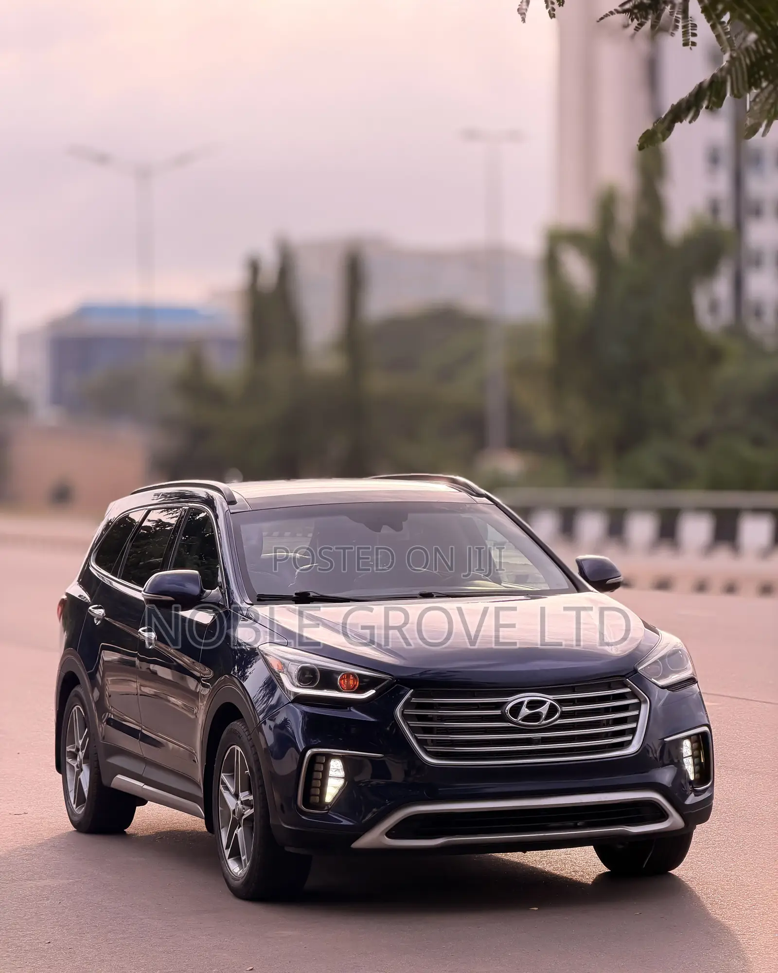 Hyundai Santa Fe Limited Ultimate AWD 2017 Blue