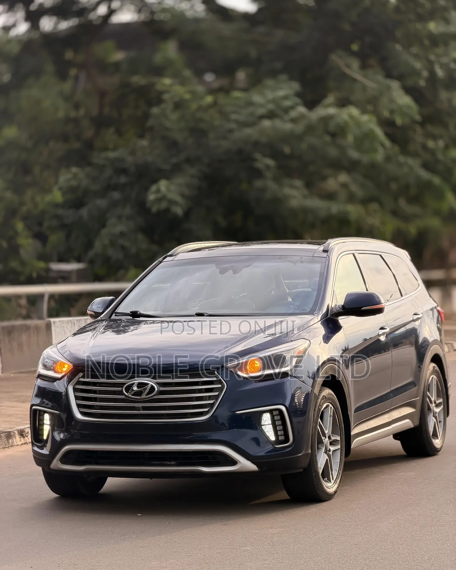 Hyundai Santa Fe Limited Ultimate AWD 2017 Blue