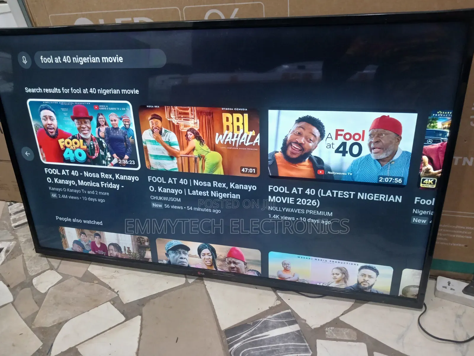 Original LG 55inches Smart TV