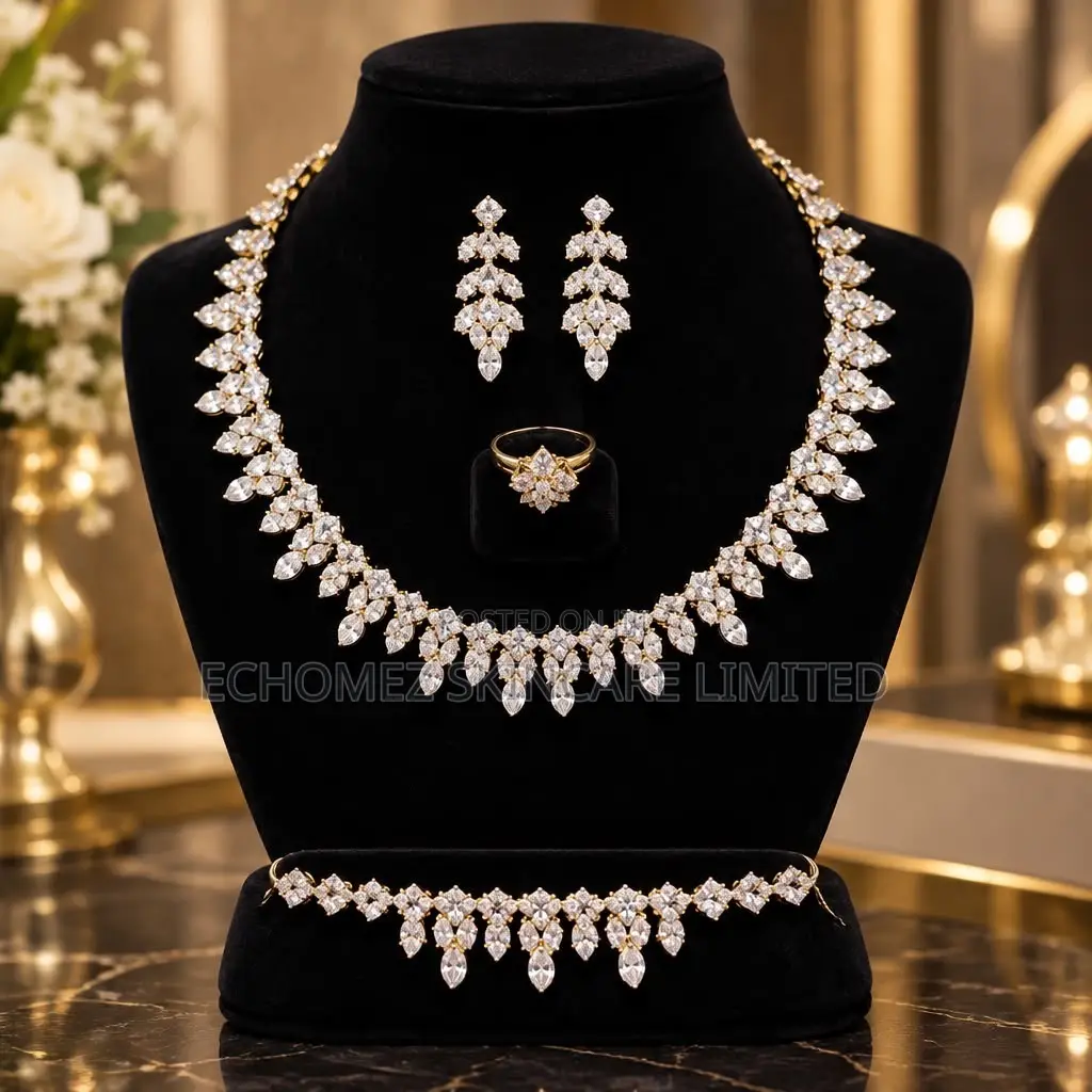 Origina Zirconia Stone Necklace Set