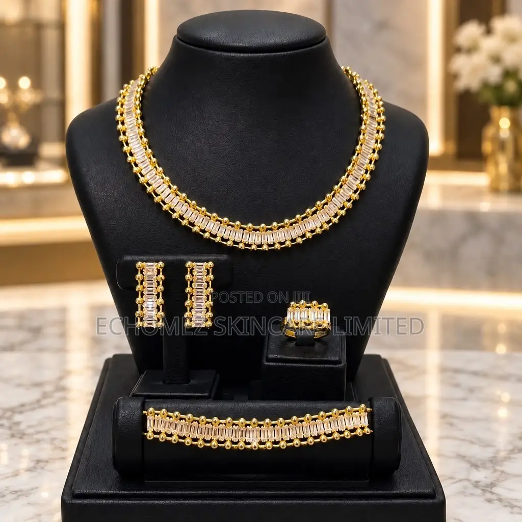 Origina Zirconia Stone Necklace Set