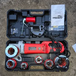 Portable Electric Pipe Threader Kit