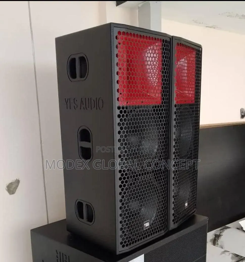 YES Professional Audio YA-825 Dual-Woofer Passive PA Loudspeaker
