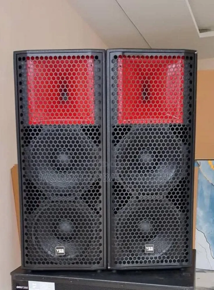 YES Professional Audio YA-825 Dual-Woofer Passive PA Loudspeaker