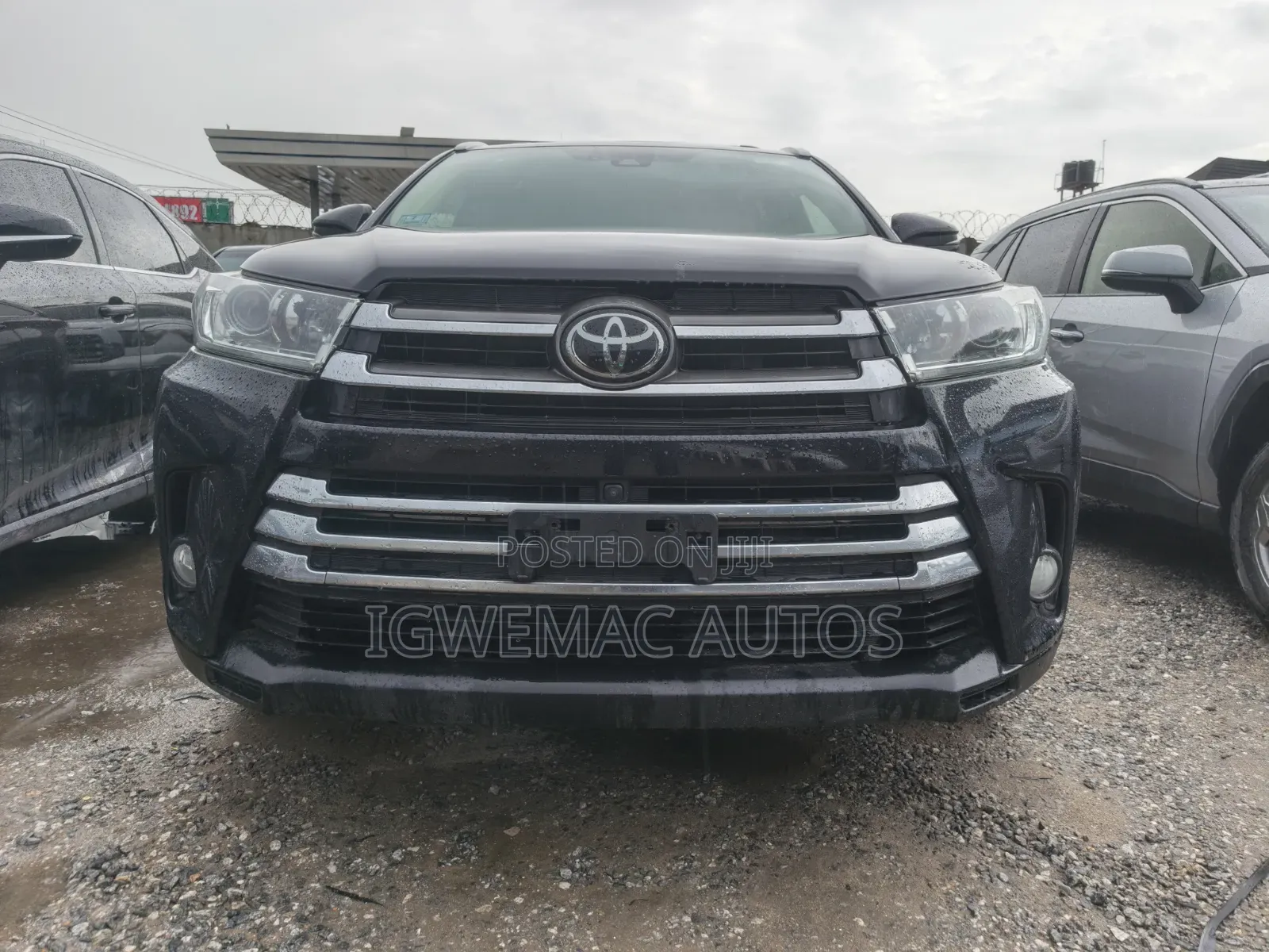 Toyota Highlander Limited Platinum 4x4 V6 (3.5L 6cyl 8A) 2018 Black